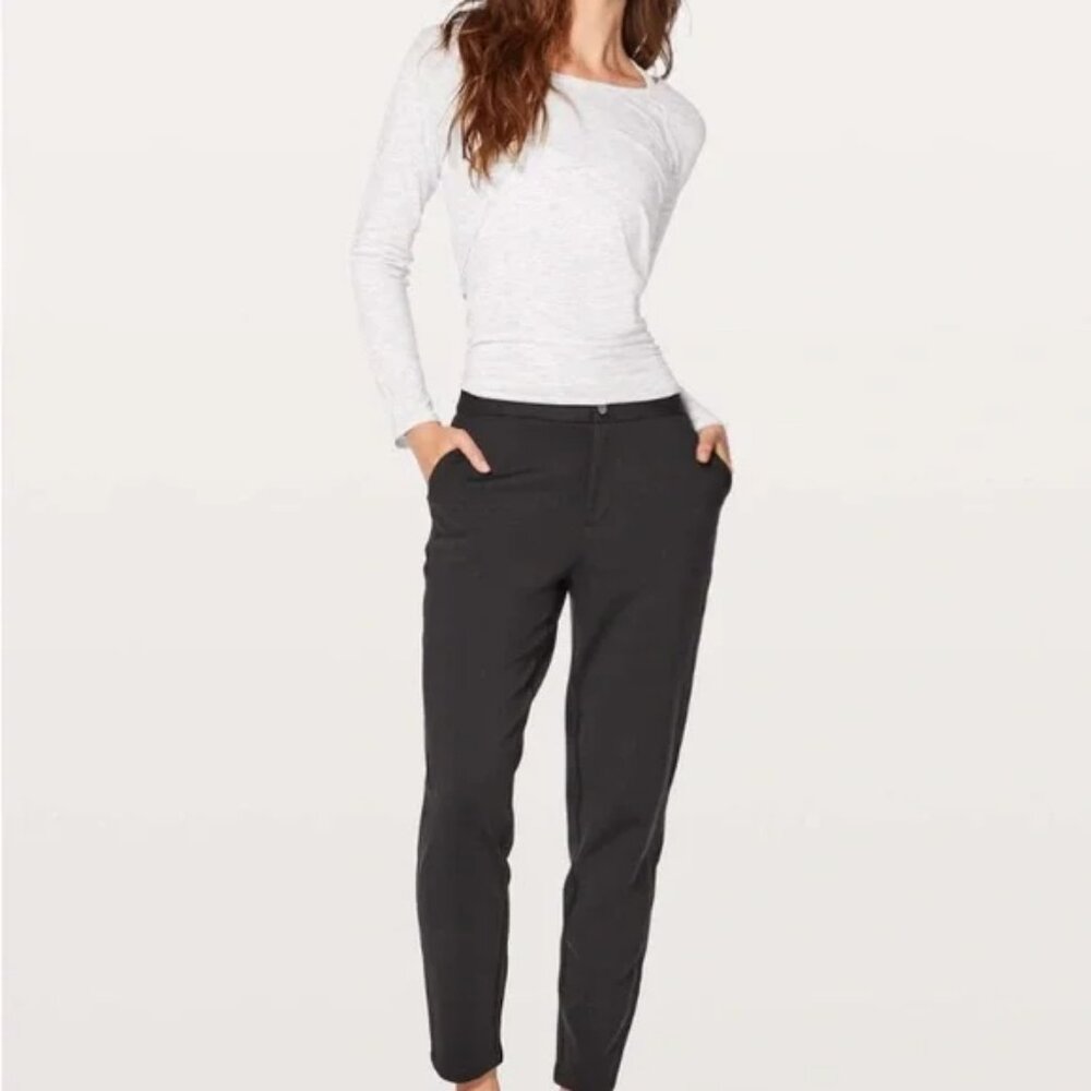 Lululemon City Trek Trouser Pant Black NWT size 10